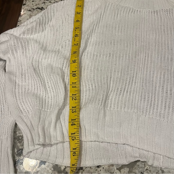 Vince Sweater Front Seam Open Knit Poncho Style Sweater NWT NEW XS - Picture 4 of 10